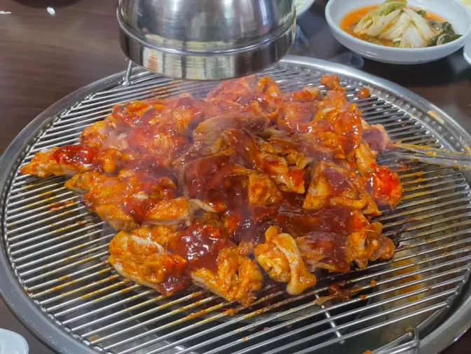 울산 울주군 언양읍 반천리 하늘천따지 숯불닭갈비 맛집