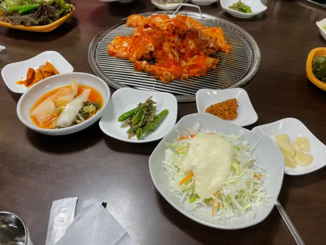 울산 울주군 언양읍 반천리 하늘천따지 숯불닭갈비 맛집